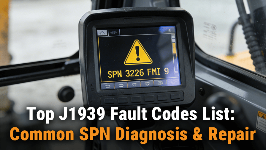 Top J1939 Fault Codes List: Common SPN Diagnosis & Repair