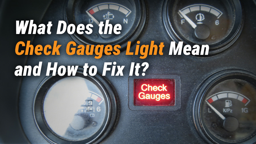 What Does the Check Gauges Light Mean and How to Fix It?