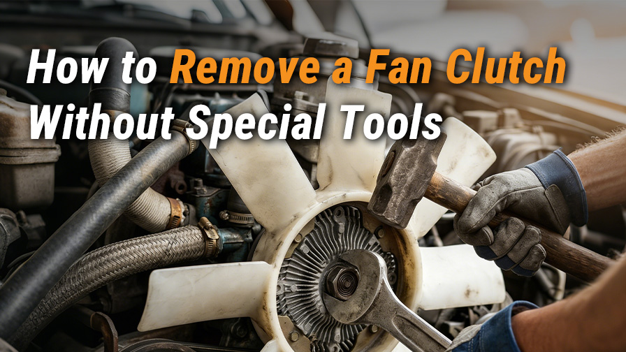 How to Remove a Fan Clutch Without Special Tools