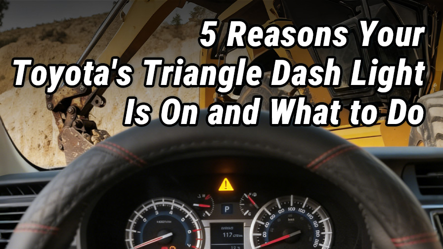 5 Reasons Your Toyota’s Triangle Dash Light Is On and What to Do