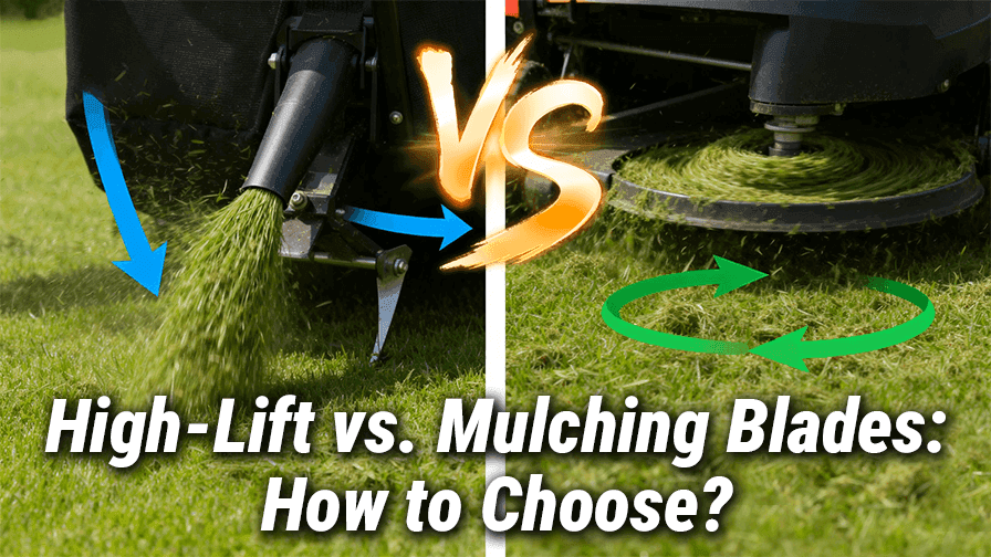 High-Lift vs. Mulching Blades: How to Choose?