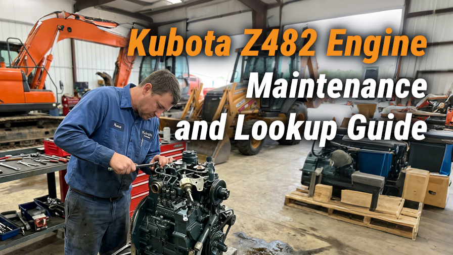 Kubota Z482 Engine Maintenance and Lookup Guide