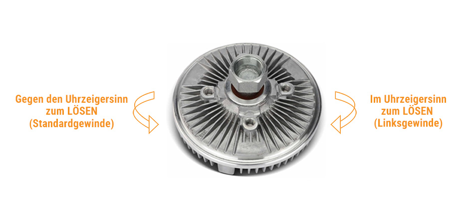 Warum ist eine Lüfterkupplung so schwer zu lösen