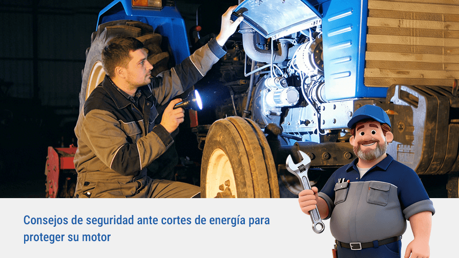 Seguridad del motor ante apagones