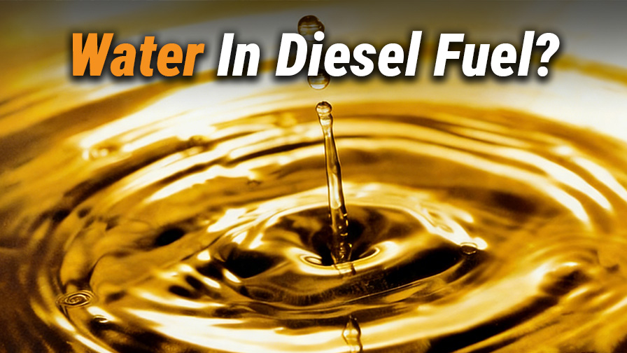 Water In Diesel Fuel? How to Remove It