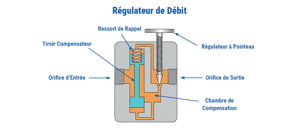 Régulateur de débit