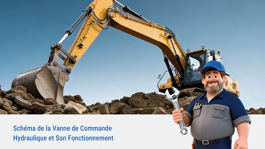 Schéma de la Vanne de Commande Hydraulique et Son Fonctionnement