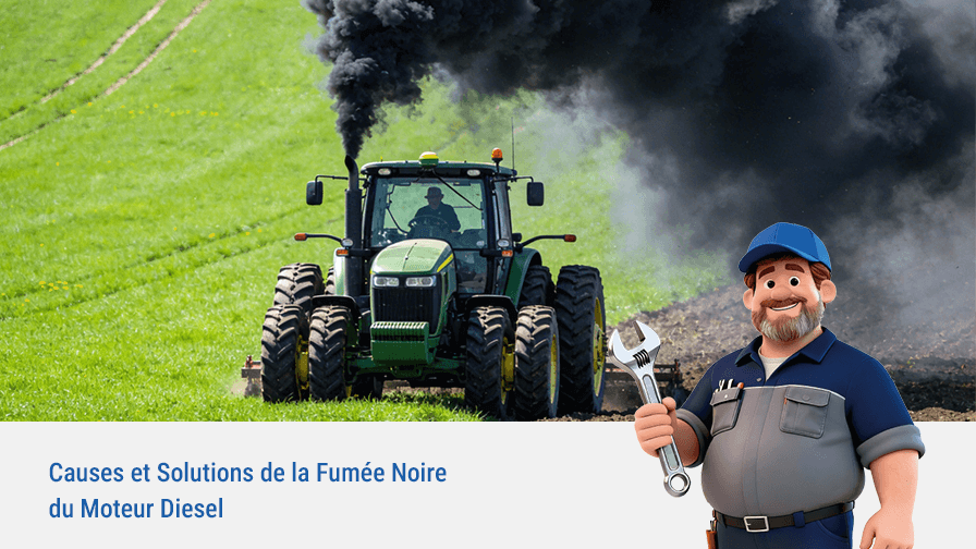 Causes et Solutions de la Fumée Noire du Moteur Diesel