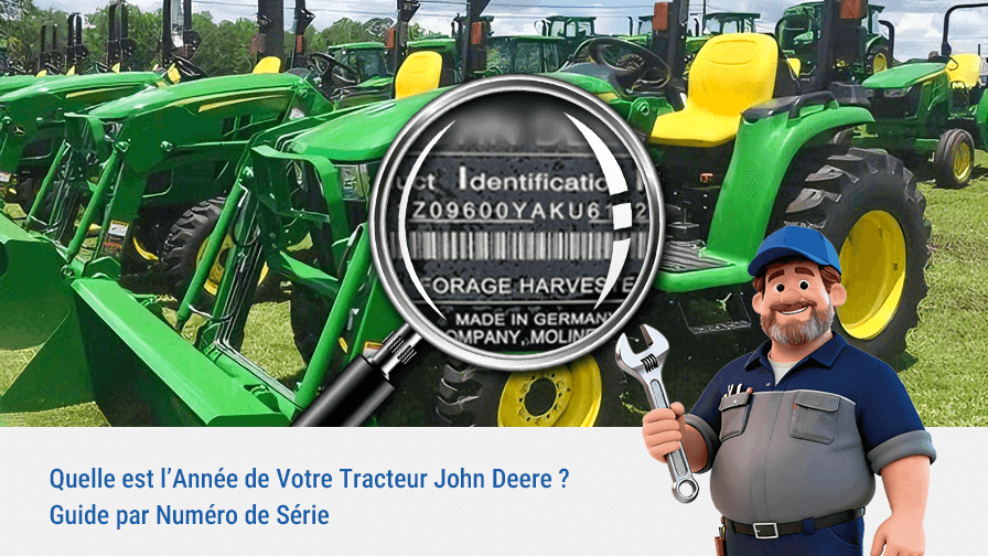 Quelle est l’Année de Votre Tracteur John Deere ? Guide par Numéro de Série