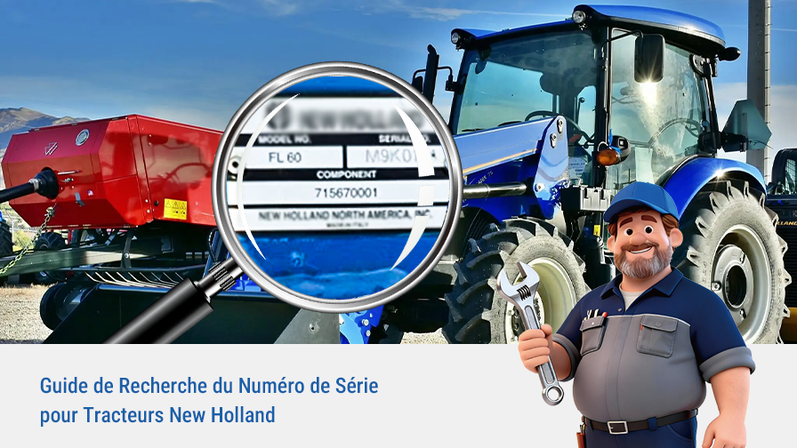 Guide de Recherche du Numéro de Série pour Tracteurs New Holland