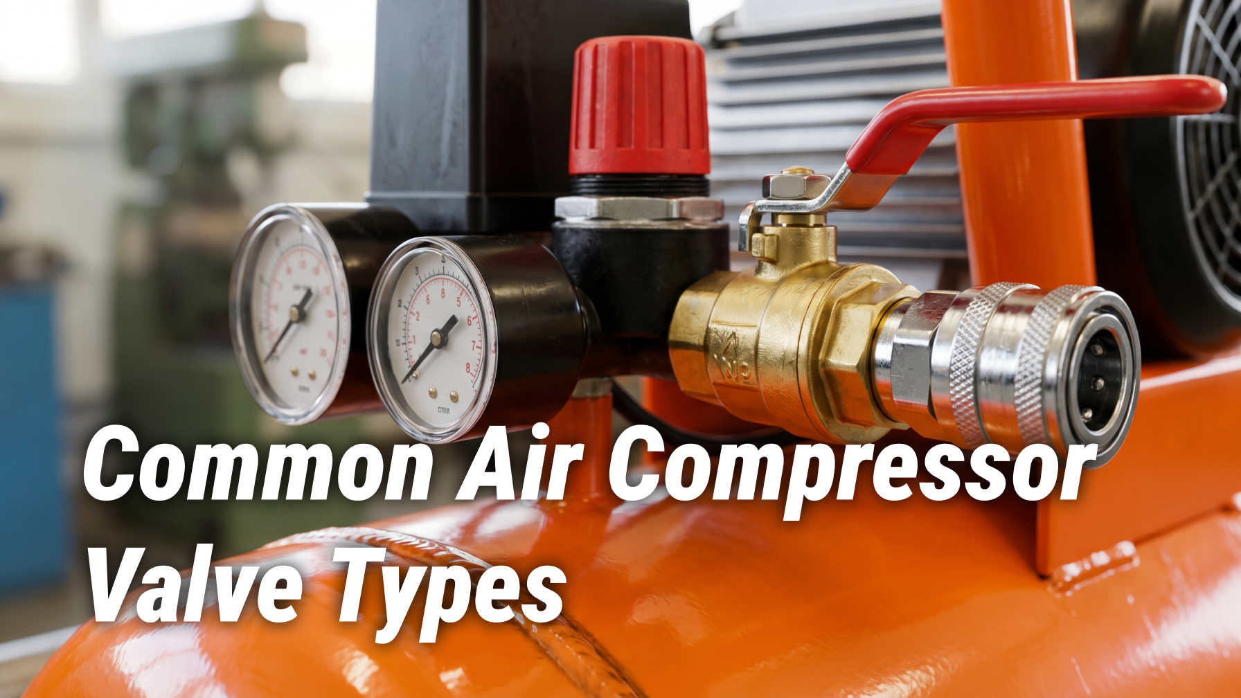 What Are Common Air Compressor Valve Types?