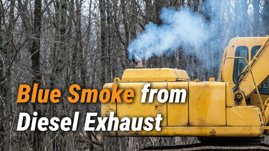 Blue Smoke from Diesel Exhaust Explained