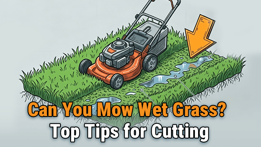 Top Tips for Mowing Wet Grass