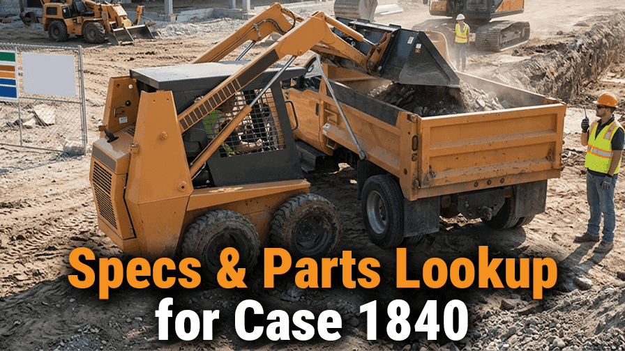 Case 1840 Specs and Parts Lookup