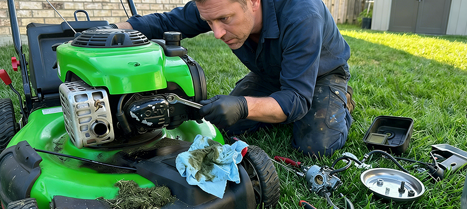 Common Reasons for a Lawn Mower Leaking Oil