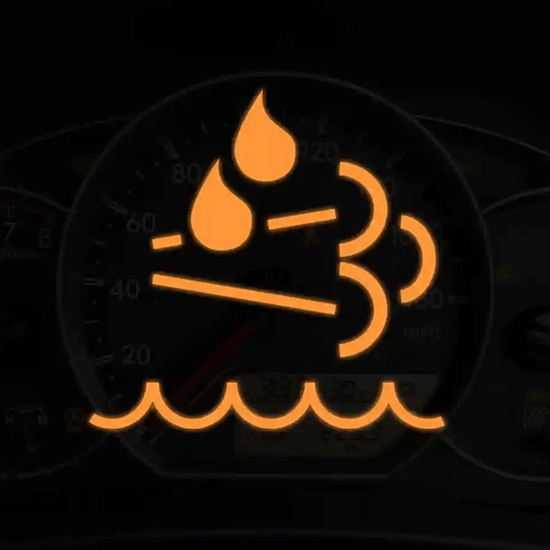 DEF Fluid Warning Light