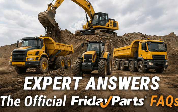 Expert Answers, The Official FridayParts FAQs.