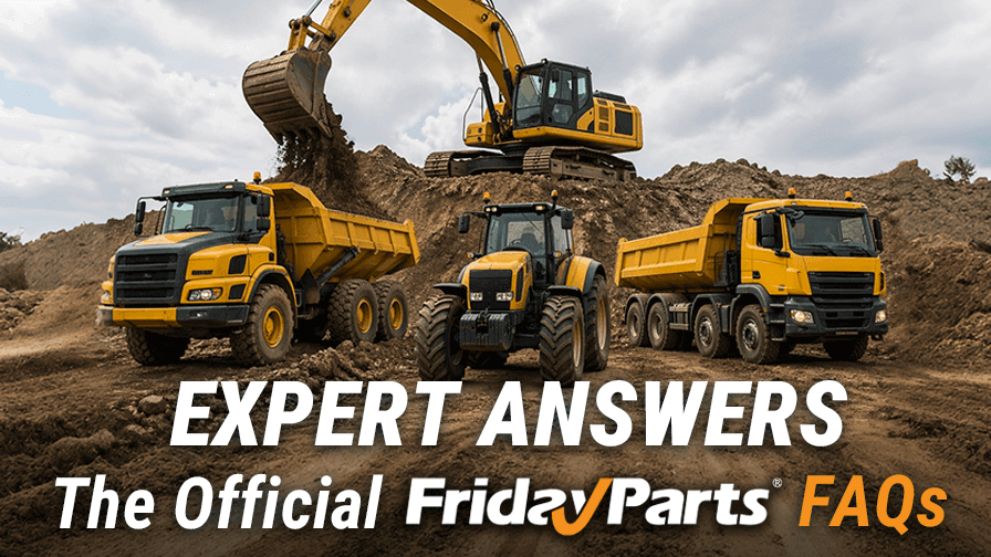FridayParts FAQs: Expert Answers for Heavy Equipment Parts