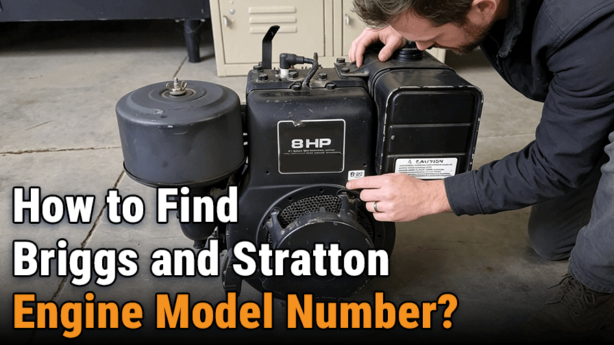 How to Find Briggs and Stratton Engine Model Number?