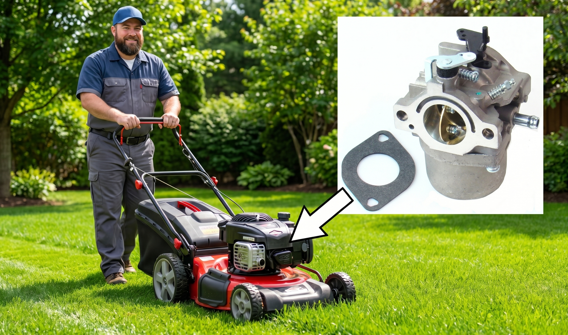 How to Replace Lawn Mower Carburetor