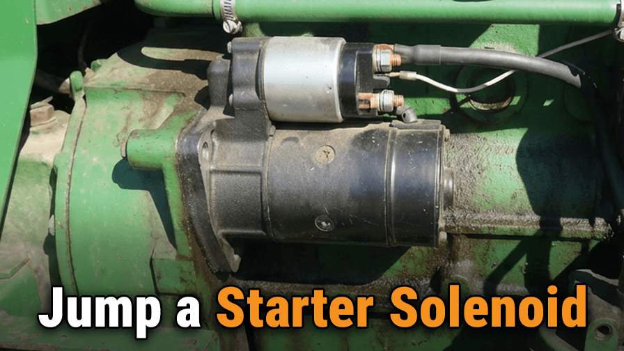 How to Jump a Starter Solenoid?