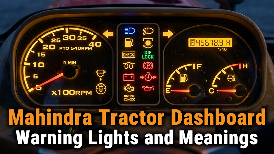 Mahindra Tractor Dashboard Warning Lights and Meanings