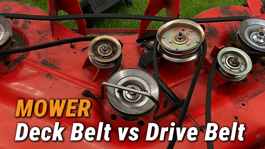 Deck Belt vs Drive Belt, What Is the Difference?
