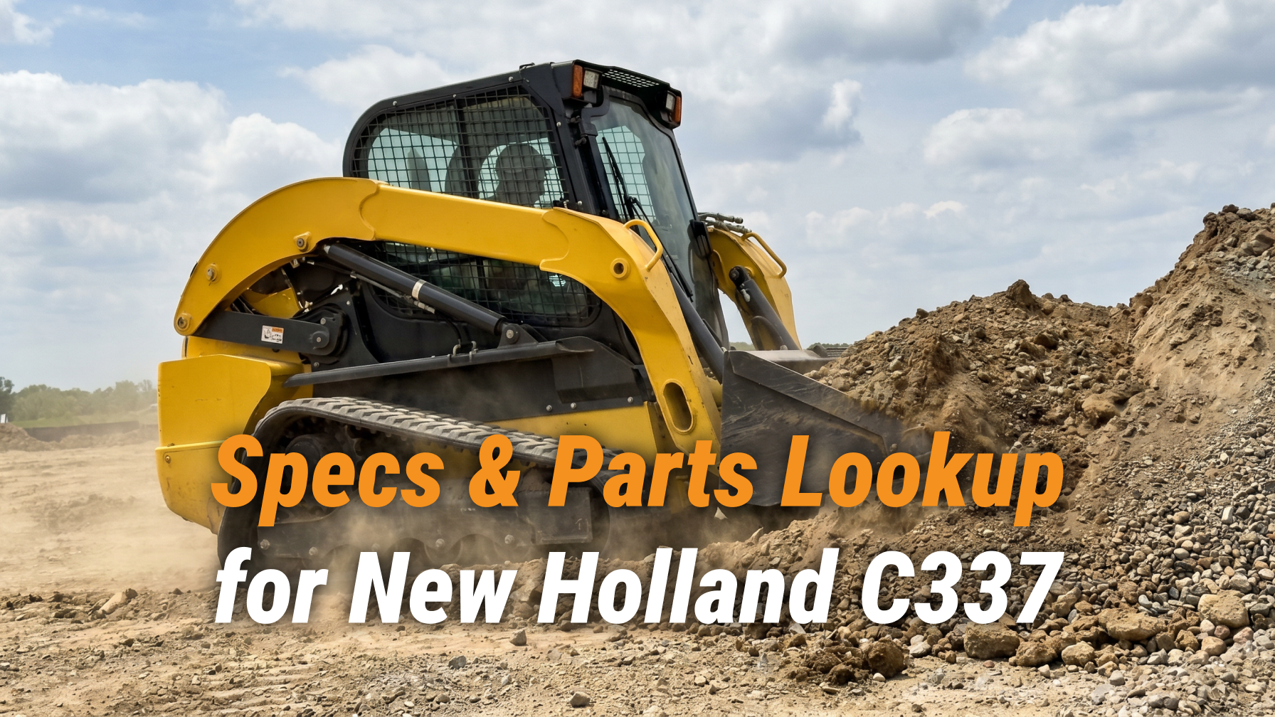 New Holland C337 Specs and Parts Lookup