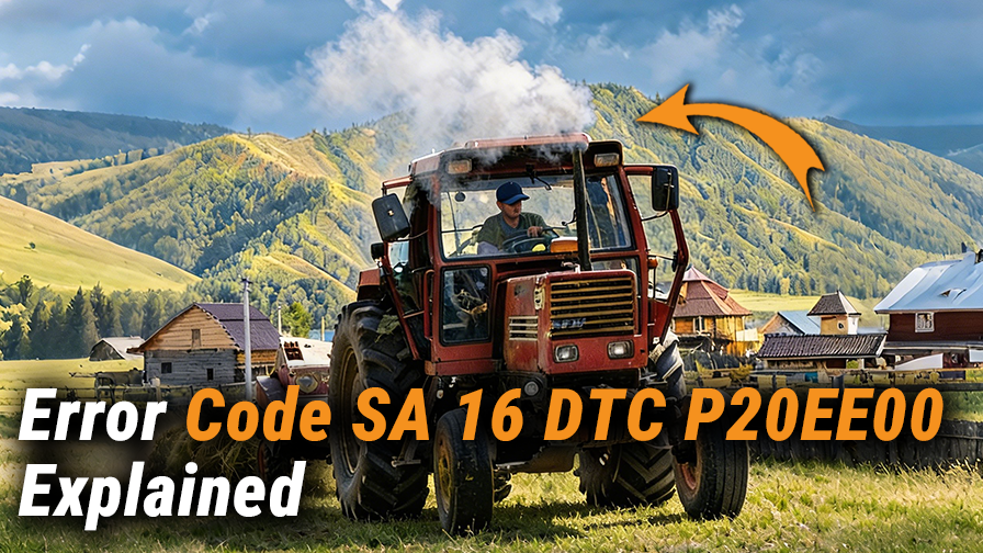 Error Code SA 16 DTC P20EE00 Explained