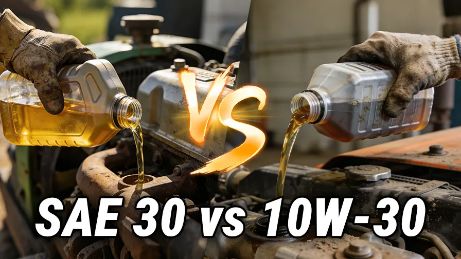 SAE 30 vs. 10W-30: Welches Motoröl ist besser?