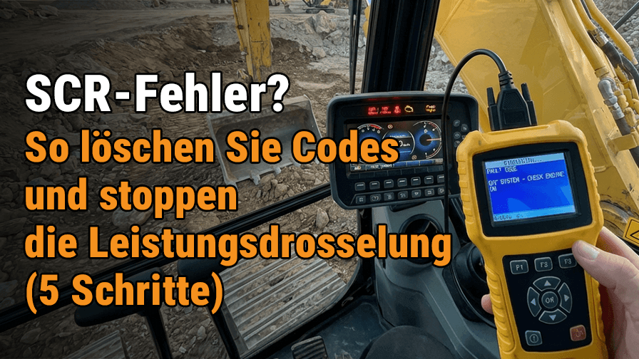 SCR-Fehler? So löschen Sie Codes und stoppen die Leistungsdrosselung (5 Schritte)