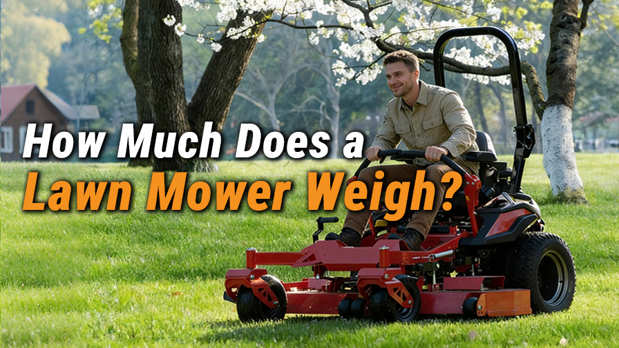 How Much Does a Lawn Mower Weigh? Types and Average Weight
