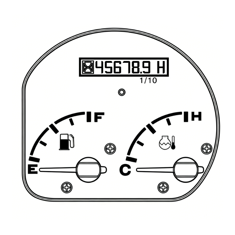 Water temperature gauge