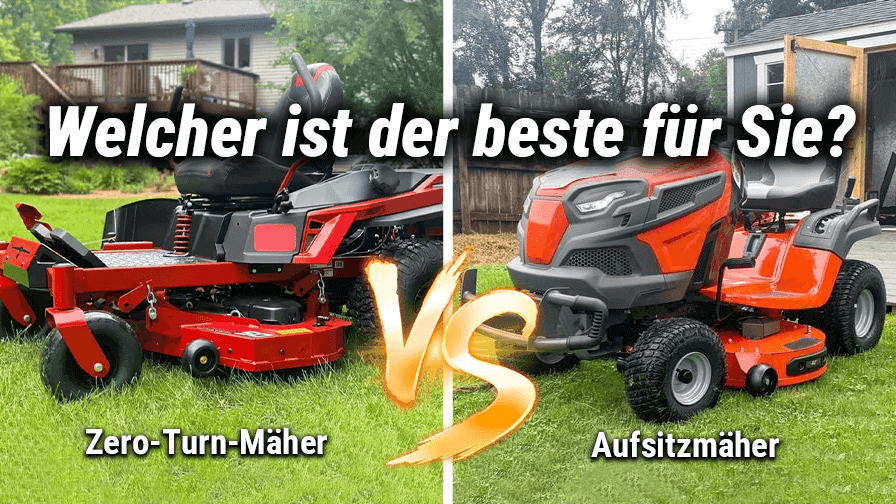 Zero-Turn-Mäher vs. Aufsitzmäher: Welcher ist der beste für Sie?