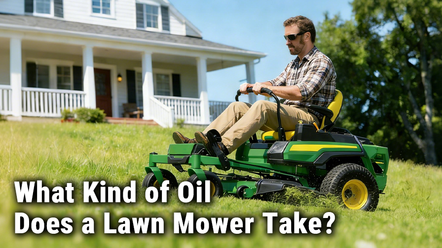 What Kind of Oil Does a Lawn Mower Take?