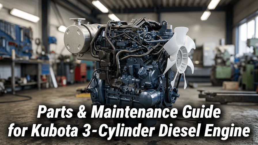 Parts & Maintenance Guide for Kubota 3-Cylinder Diesel Engine