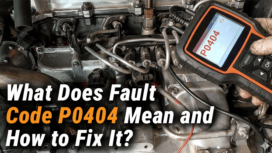 What Does Fault Code P0404 Mean and How to Fix It?