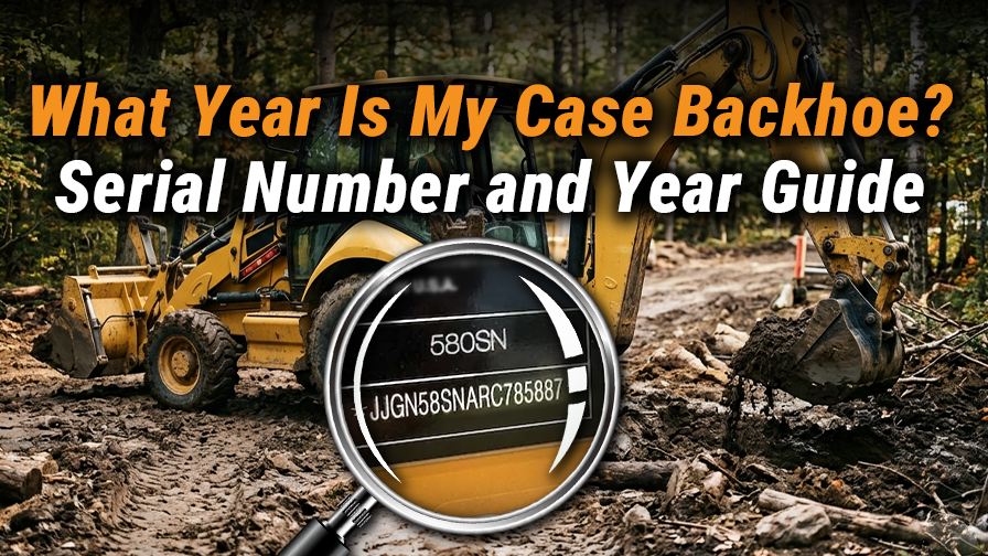 What Year Is My Case Backhoe? Serial Number and Year Guide