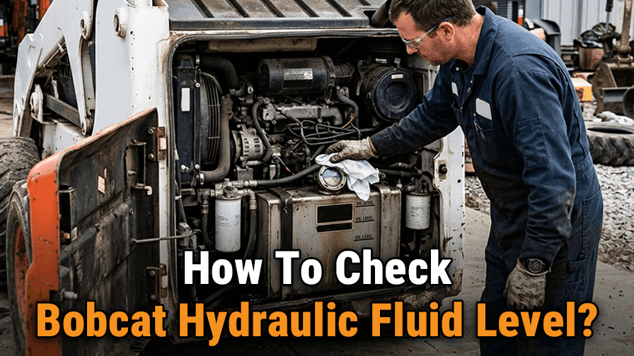 How To Check Bobcat Hydraulic Fluid Level?