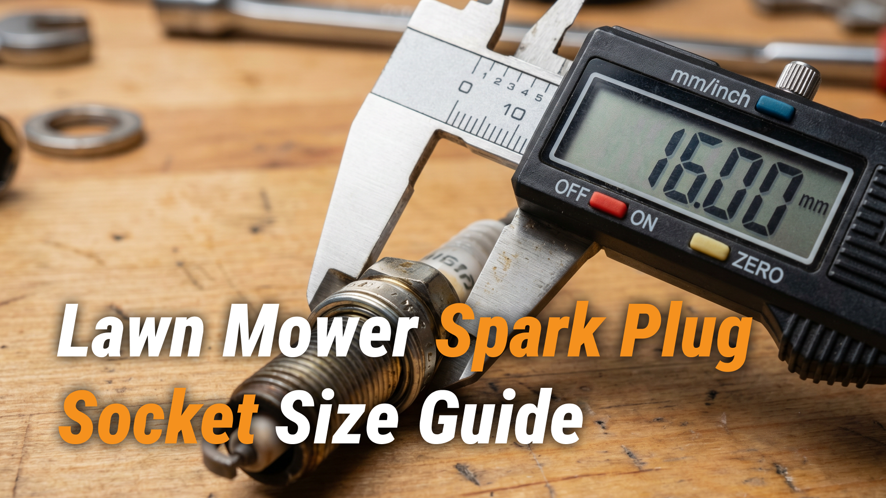 Lawn Mower Spark Plug Socket Size Guide