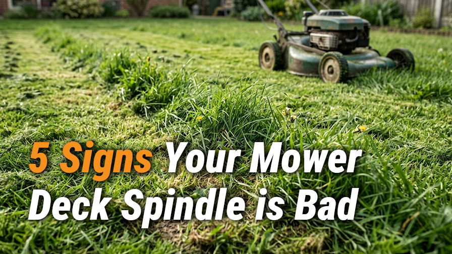 5 Signs Your Mower Deck Spindle is Bad