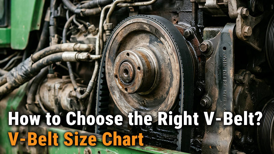 How to Choose the Right V-Belt? V-Belt Size Chart
