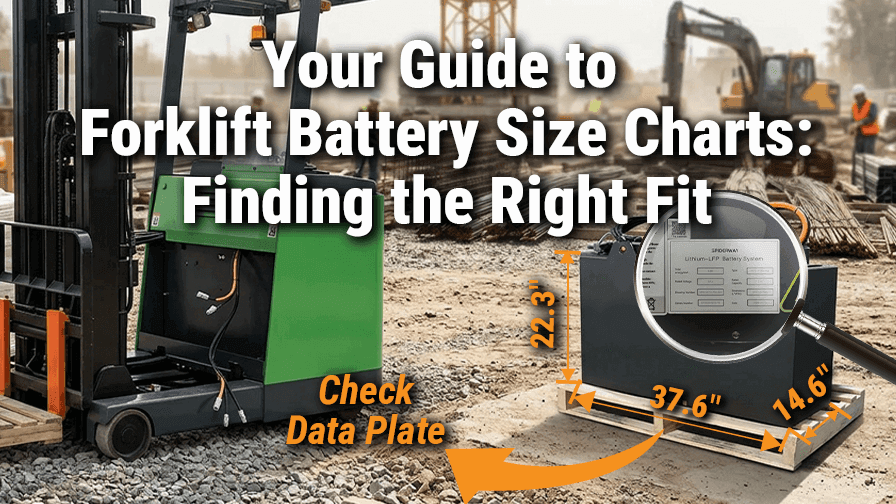 Your Guide to Forklift Battery Size Charts: Finding the Right Fit