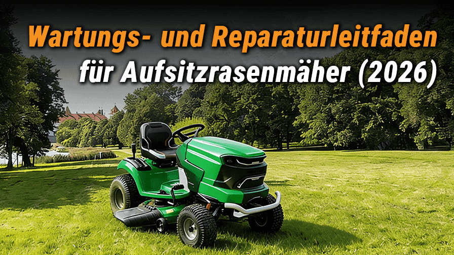 Wartungs- und Reparaturleitfaden für Aufsitzrasenmäher (2026)