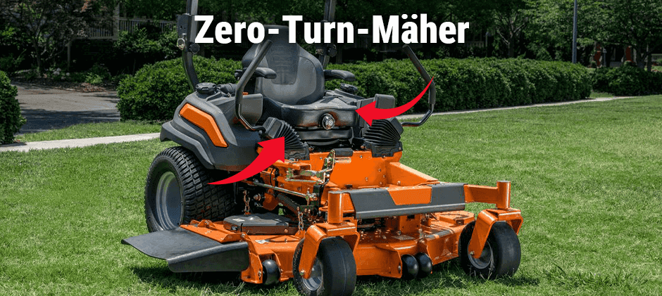 Bei Zero-Turn-Rasenmähern
