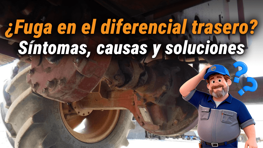 Fuga en el diferencial trasero: síntomas, causas y reparación