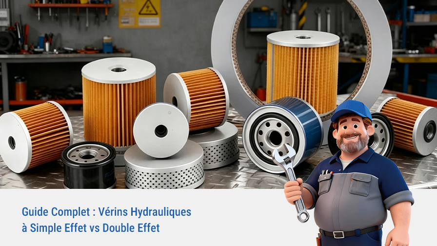 Guide Complet : Vérins Hydrauliques à Simple Effet vs Double Effet