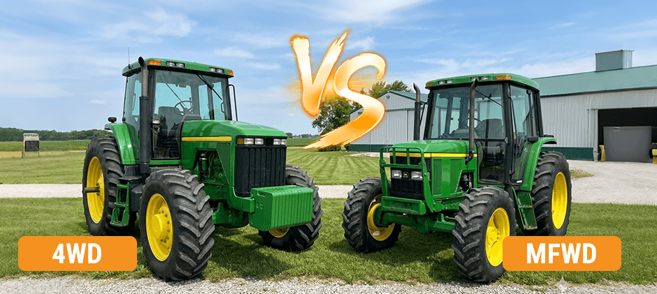 4wd vs mfwd tractor