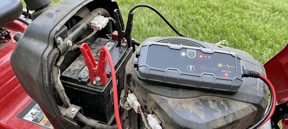BLawn Mower attery keeps dying no charge