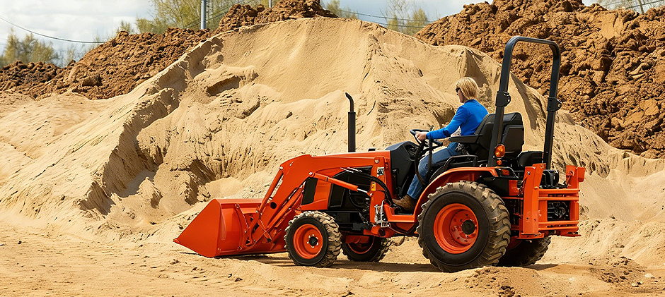 Driving the Kubota B2601